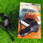 J-Cell J-91 Fast USB Car Charger – Smart Secure Charging